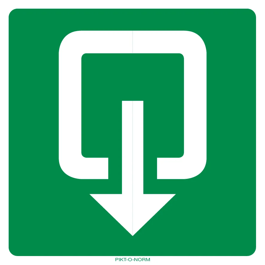 [BBS-000010053] Bord Uitgang 150x150