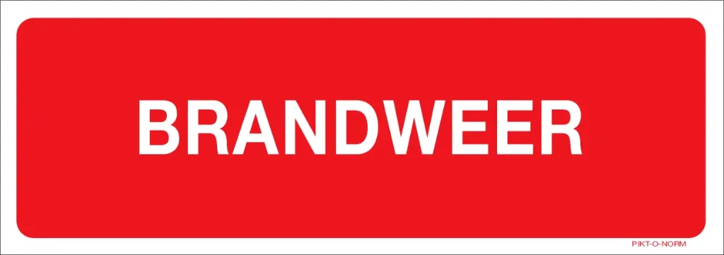 [BBS-000010057] Sticker brandweer