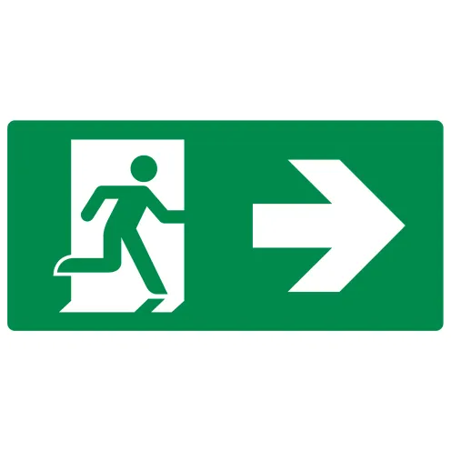 [BBS-000010094] Pictogram nooduitgang rechts
