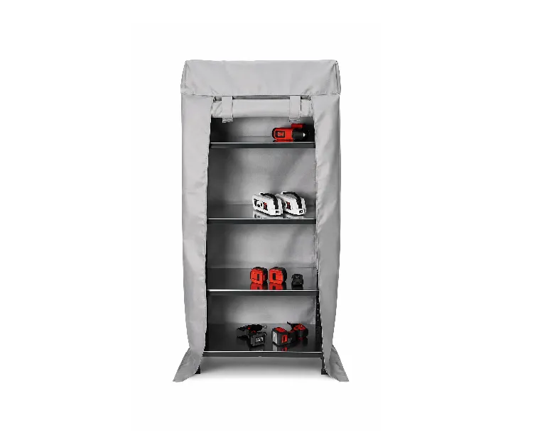 [BBS-000010113] VLITEX Battery Safe Shelf Large – Veilig Opslaan en Laden van Lithium-ion Batterijen