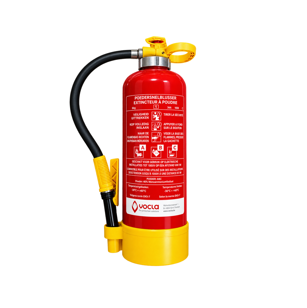 [BBS-000010167] Poederblusser 6 kg – 34A-183B-C – Drukpatroon – BENOR