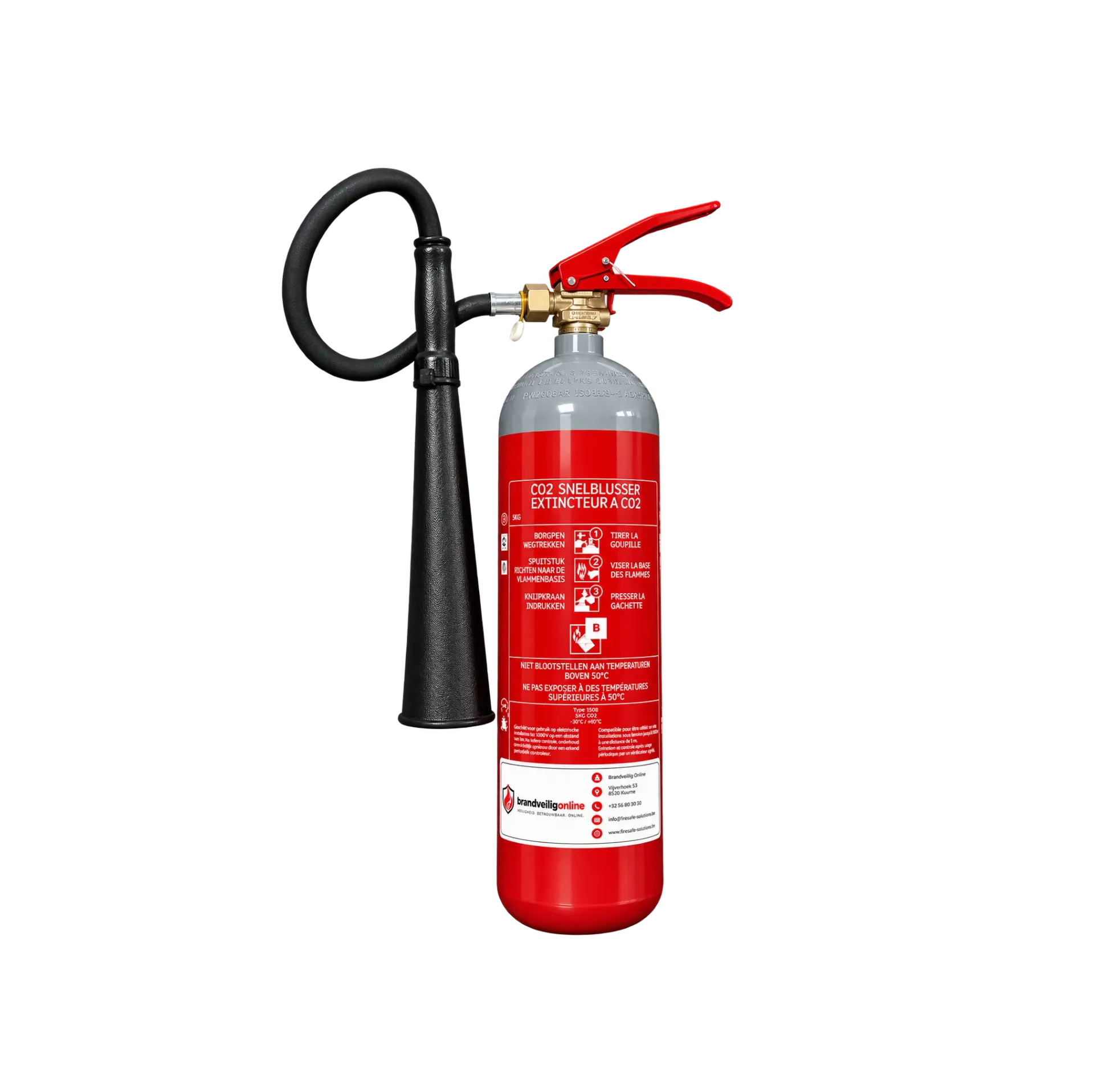 [BBS-000010174] CO₂-brandblusser 5 kg – 89B – BENOR