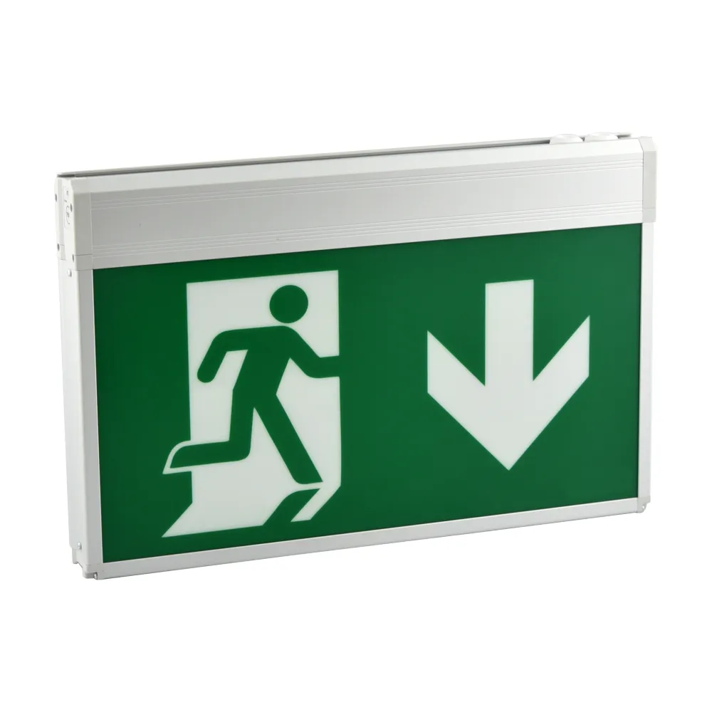 Intern met LED verlicht veiligheidsbord  LLB-26/180