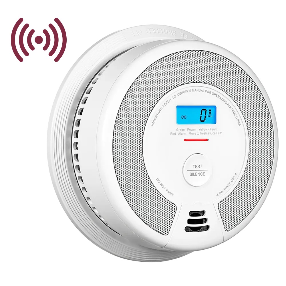 [BBS-000010209] X-Sense SC07-W Onderling Koppelbare Combi Rook- en Koolmonoxidemelder met LCD-display