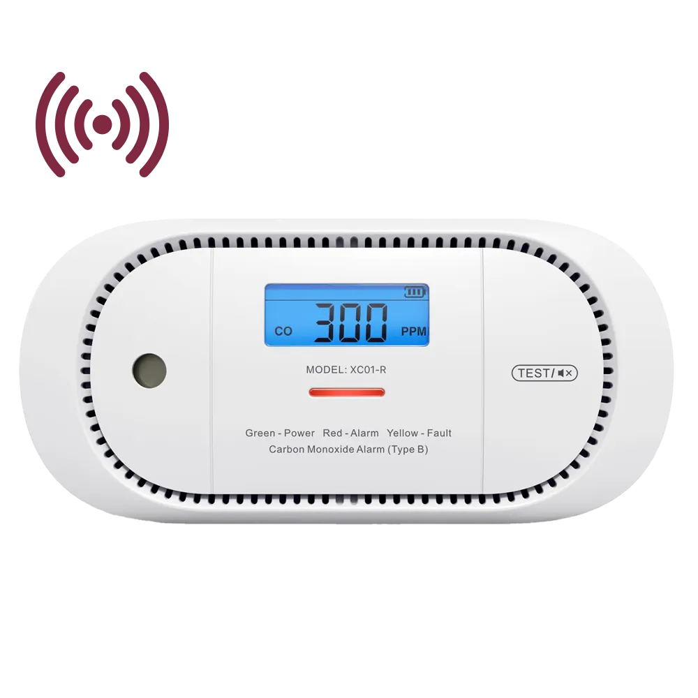 X-Sense XC01-WR Onderling Koppelbare Koolmonoxidemelder met LCD-display