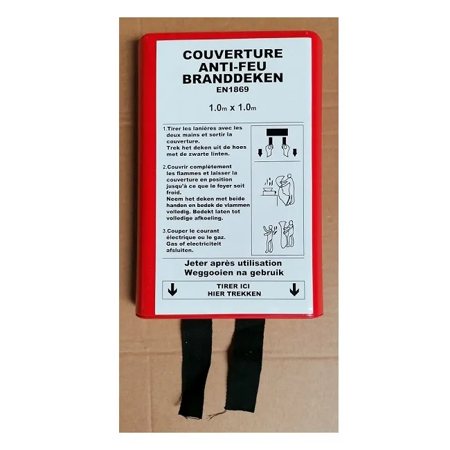 Branddeken 1,0m x 1,0m EN1869